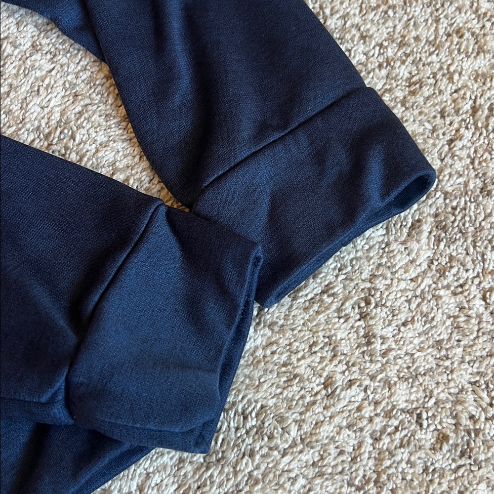 Adidas Boys Navy Blue Sweatshirt Size Large - Picture 4 of 6